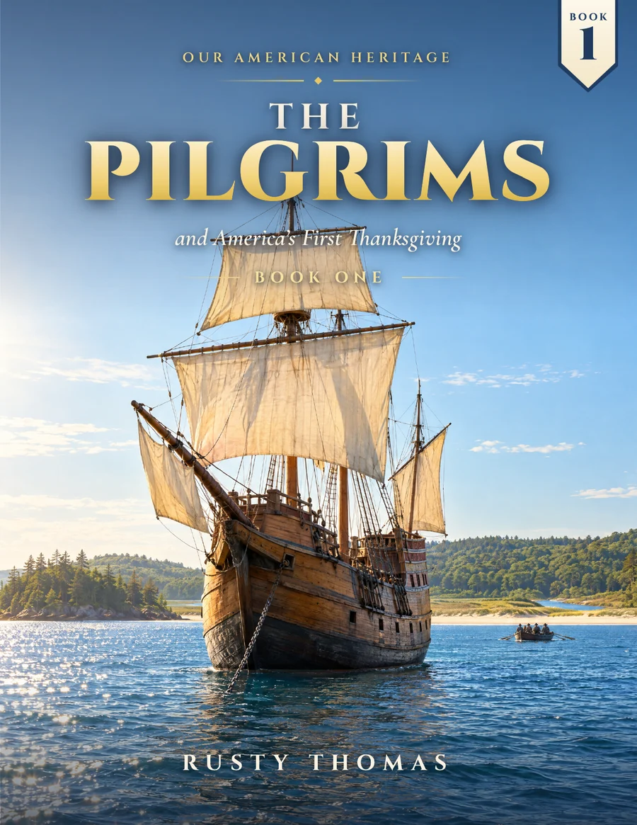 Cover of Our American Heritage: The Pilgrims, Book One